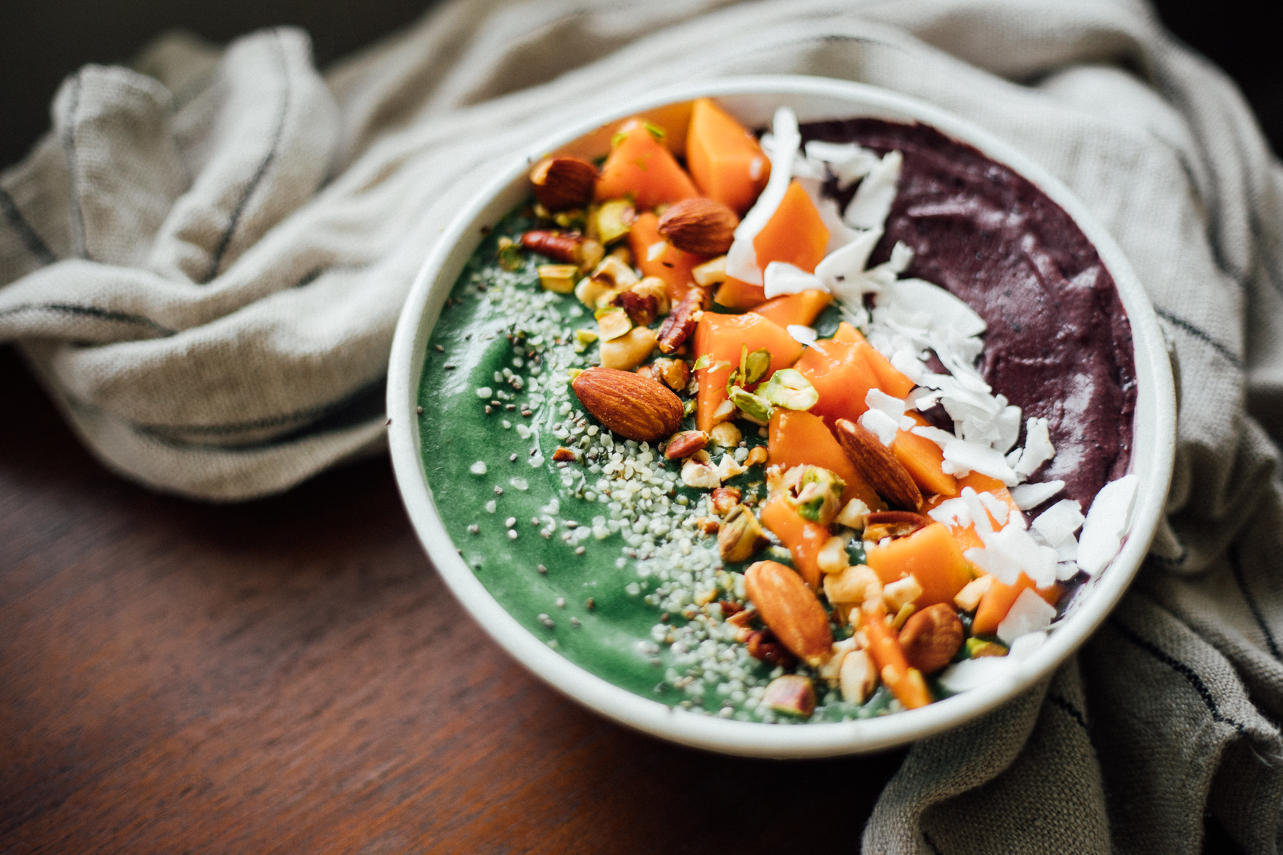 Scary Good Green Monster Acai Bowl