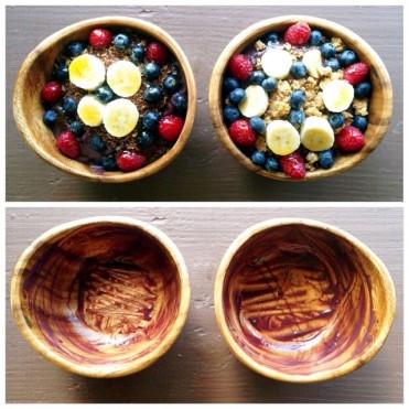 make acai bowl images tell a clear story: yummmm